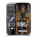 Дизайнерский пластиковый чехол для HTC Desire 500 Доллар деньги