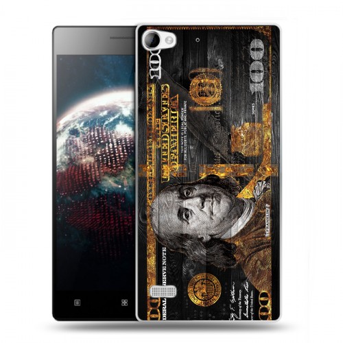 Дизайнерский пластиковый чехол для Lenovo Vibe X2 Доллар деньги