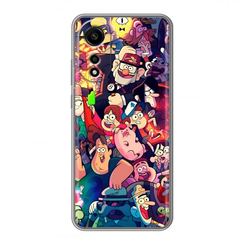 Дизайнерский пластиковый чехол для OPPO A78 4G Gravity Falls Гравити Фолз