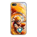 Дизайнерский силиконовый чехол для Iphone 7 Аниме Наруто Naruto