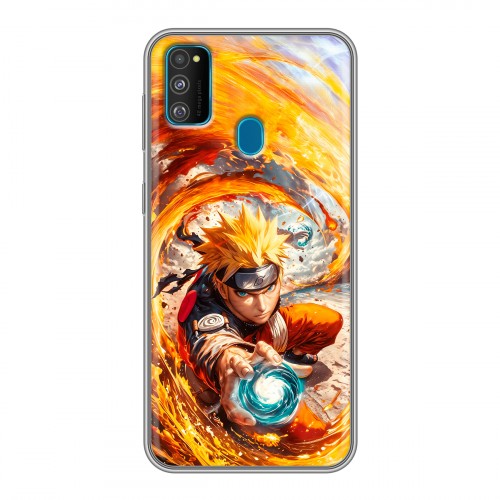 Дизайнерский силиконовый чехол для Samsung Galaxy M30s Аниме Наруто Naruto