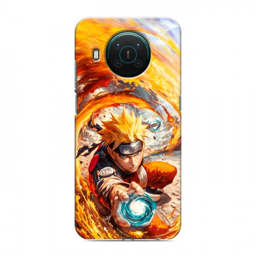 Дизайнерский силиконовый с усиленными углами чехол для Nokia X10 Аниме Наруто Naruto