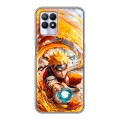 Дизайнерский силиконовый с усиленными углами чехол для Realme 8i Аниме Наруто Naruto