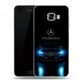 Дизайнерский пластиковый чехол для Samsung Galaxy C5 Mercedes Мерседес