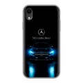 Дизайнерский силиконовый чехол для Iphone Xr Mercedes Мерседес