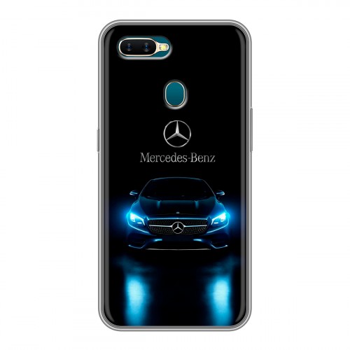 Дизайнерский силиконовый чехол для OPPO AX7 Mercedes Мерседес