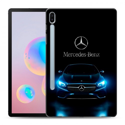 Дизайнерский силиконовый чехол для Samsung Galaxy Tab S6 Mercedes Мерседес