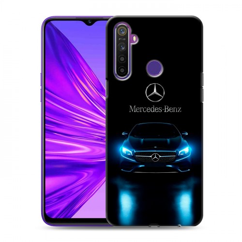 Дизайнерский силиконовый чехол для Realme 5 Mercedes Мерседес