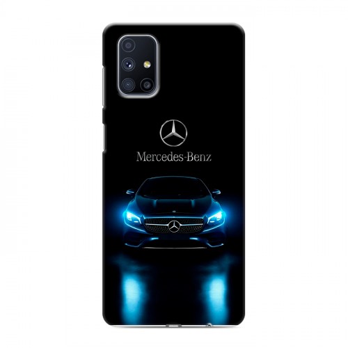 Дизайнерский пластиковый чехол для Samsung Galaxy M51 Mercedes Мерседес