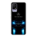 Дизайнерский силиконовый с усиленными углами чехол для TCL 405 Mercedes Мерседес