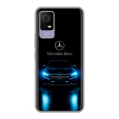 Дизайнерский силиконовый с усиленными углами чехол для TCL 405 Mercedes Мерседес