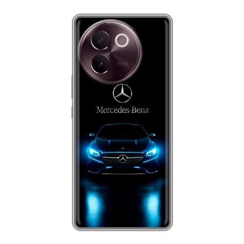 Дизайнерский пластиковый чехол для Vivo V30e Mercedes Мерседес