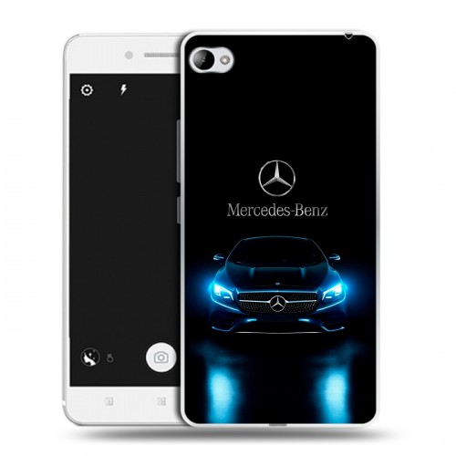 Дизайнерский пластиковый чехол для Lenovo S90 Mercedes Мерседес