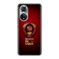 Дизайнерский силиконовый чехол для Huawei Honor 50 Флаг Герб СССР