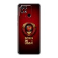 Дизайнерский силиконовый чехол для Xiaomi Redmi 10C Флаг Герб СССР