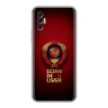 Дизайнерский силиконовый чехол для Tecno Spark 8P Флаг Герб СССР