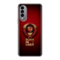 Дизайнерский силиконовый чехол для Wiko T50 Флаг Герб СССР
