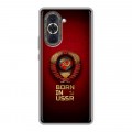 Дизайнерский силиконовый с усиленными углами чехол для Huawei Nova 10 Флаг Герб СССР
