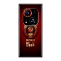 Дизайнерский силиконовый чехол для Tecno Phantom X2 Pro Флаг Герб СССР