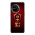 Дизайнерский силиконовый чехол для OnePlus 11R Флаг Герб СССР