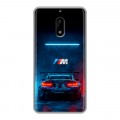 Дизайнерский пластиковый чехол для Nokia 6 BMW БМВ