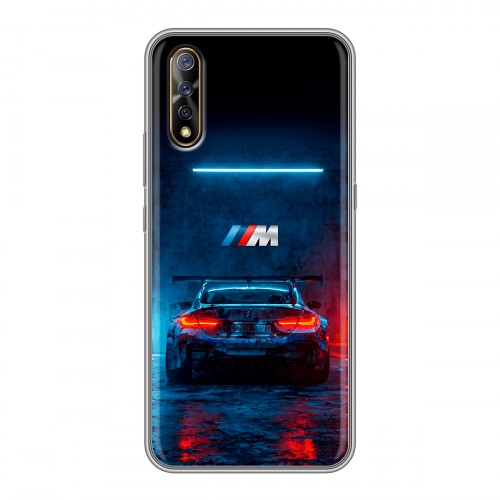 Дизайнерский силиконовый с усиленными углами чехол для Vivo V17 Neo BMW БМВ