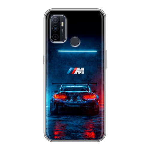 Дизайнерский силиконовый чехол для OPPO A53 BMW БМВ