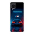 Дизайнерский силиконовый чехол для Samsung Galaxy A12 BMW БМВ