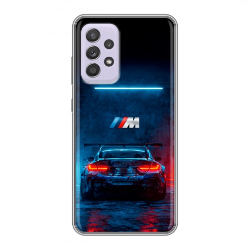 Дизайнерский силиконовый чехол для Samsung Galaxy A52 BMW БМВ