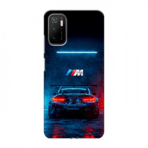 Дизайнерский силиконовый чехол для Xiaomi Poco M3 Pro BMW БМВ