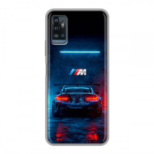 Дизайнерский силиконовый чехол для ZTE Blade A71 BMW БМВ