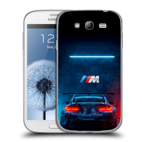 Дизайнерский пластиковый чехол для Samsung Galaxy Grand BMW БМВ