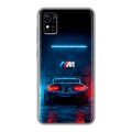 Дизайнерский силиконовый чехол для ZTE Blade A31 BMW БМВ