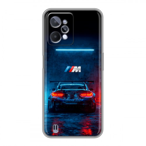 Дизайнерский силиконовый чехол для Realme C31 BMW БМВ