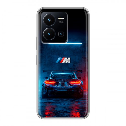 Дизайнерский силиконовый чехол для Vivo Y35 BMW БМВ