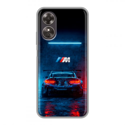 Дизайнерский пластиковый чехол для OPPO A17 BMW БМВ