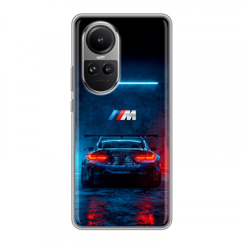 Дизайнерский силиконовый чехол для OPPO Reno10 BMW БМВ