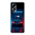 Дизайнерский силиконовый чехол для OPPO A58 4G BMW БМВ