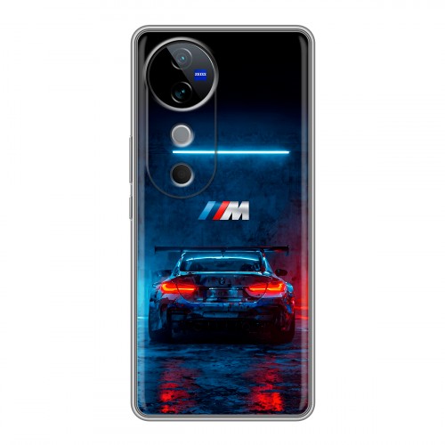 Дизайнерский силиконовый чехол для Vivo V40 5G BMW БМВ
