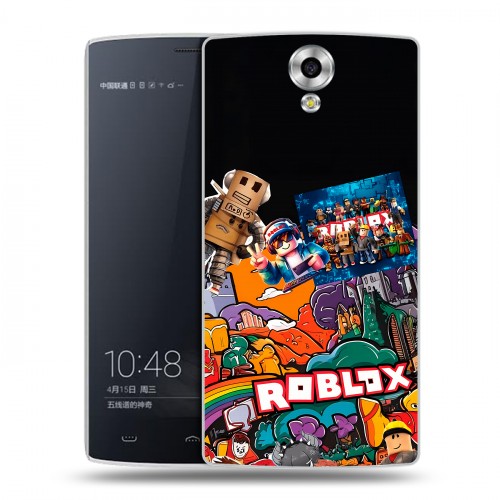 Дизайнерский силиконовый чехол для Homtom HT7 Roblox Роблокс