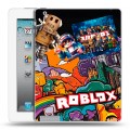 Дизайнерский пластиковый чехол для Ipad 2/3/4 Roblox Роблокс