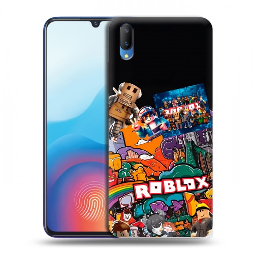 Дизайнерский пластиковый чехол для Vivo V11 Roblox Роблокс