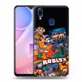 Дизайнерский пластиковый чехол для Vivo Y95 Roblox Роблокс