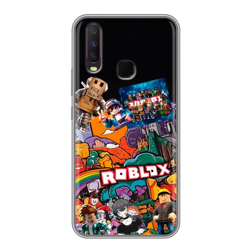 Дизайнерский силиконовый чехол для Vivo Y17 Roblox Роблокс