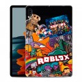 Дизайнерский силиконовый чехол для Samsung Galaxy Tab S7 Roblox Роблокс
