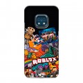 Дизайнерский силиконовый с усиленными углами чехол для Nokia XR20 Roblox Роблокс