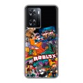Дизайнерский пластиковый чехол для OPPO A57s Roblox Роблокс