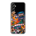 Дизайнерский пластиковый чехол для Samsung Galaxy A14 Roblox Роблокс