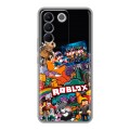 Дизайнерский силиконовый чехол для Vivo V27e Roblox Роблокс