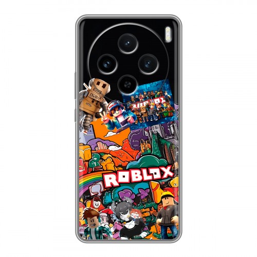 Дизайнерский силиконовый чехол для Vivo X100 Roblox Роблокс